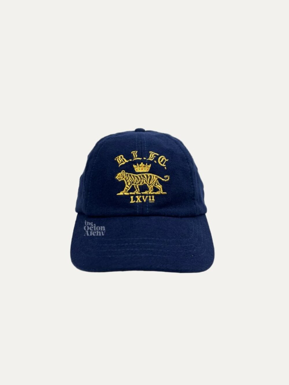 Polo Ralph Lauren Brushed Chamois Cricket Cap 'Navy' 710B13547001 Size L/XL NWT